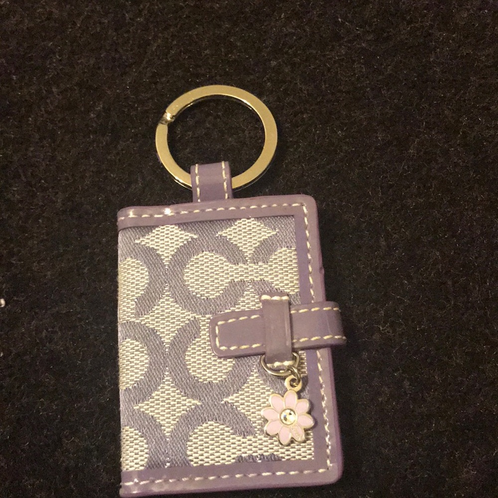 Coach picture keyfob